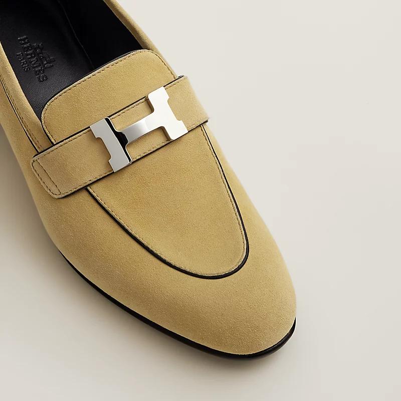 Giày Hermes Paris Loafer Nữ Vàng